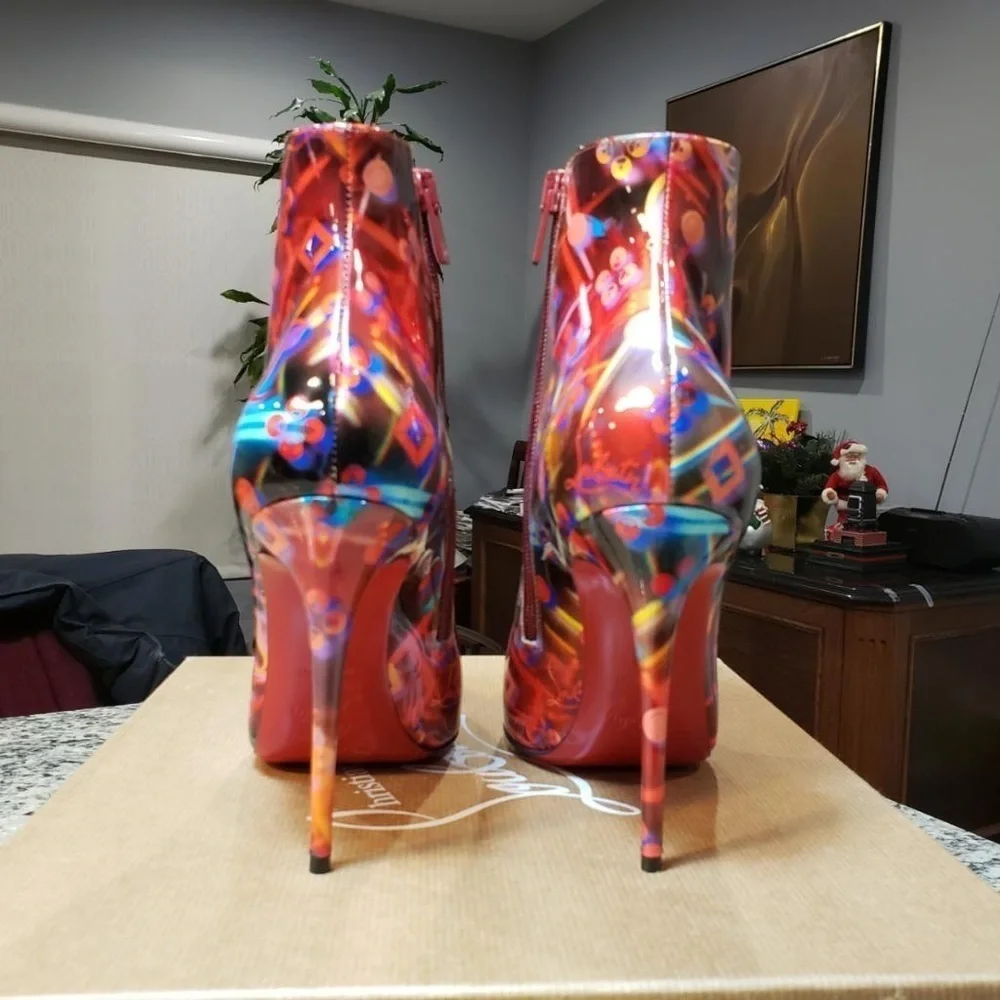 New Christian Louboutin So Kate 100mm Booty size 38